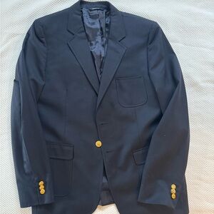 Boy’s Navy Blazer with Gold Buttons
